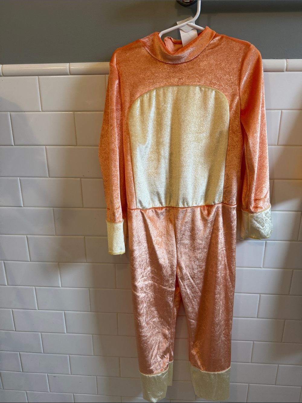 Bluey Bingo toddler Orange and Gold Halloween Costume 3-4T
